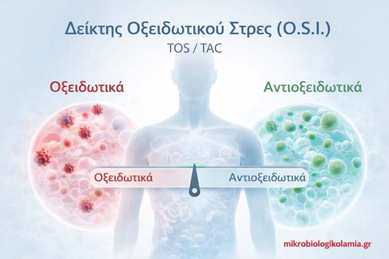 Δείκτης Οξειδωτικού Στρες (O.S.I.): Τι Είναι & Πώς Ερμηνεύεται