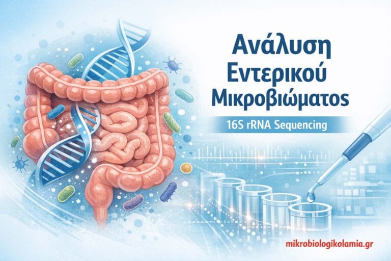Ανάλυση Εντερικού Μικροβιώματος (16S rRNA): Τι Δείχνει, Πότε Γίνεται & Πώς Ερμηνεύεται