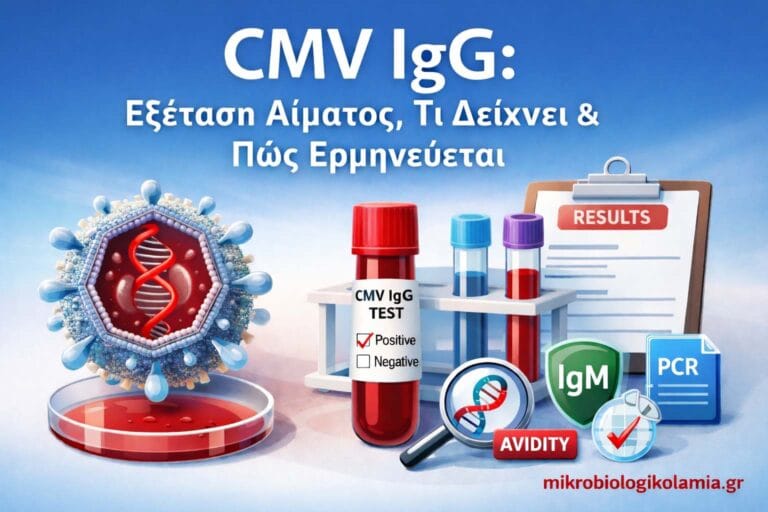 CMV IgG: Εξέταση Ανοσίας στον Κυτταρομεγαλοϊό – Τι Σημαίνει Θετικό