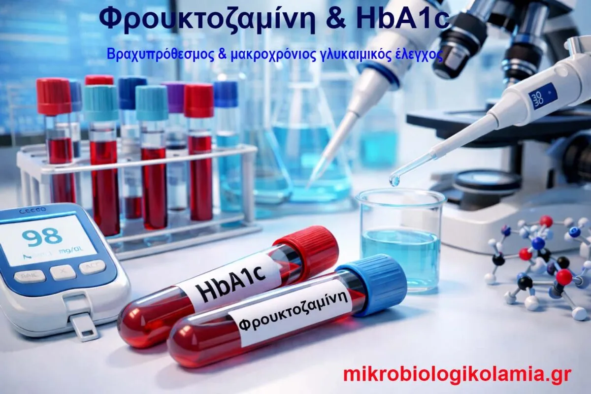 Φρουκτοζαμίνη: τι δείχνει, πότε ζητείται & ερμηνεία αποτελεσμάτων