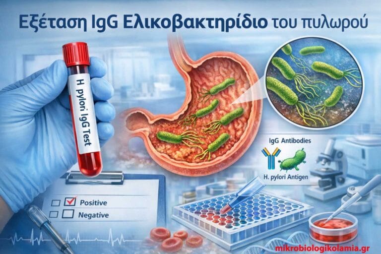 H. pylori IgG: Εξέταση Αίματος – Τι Δείχνει & Πώς Ερμηνεύεται