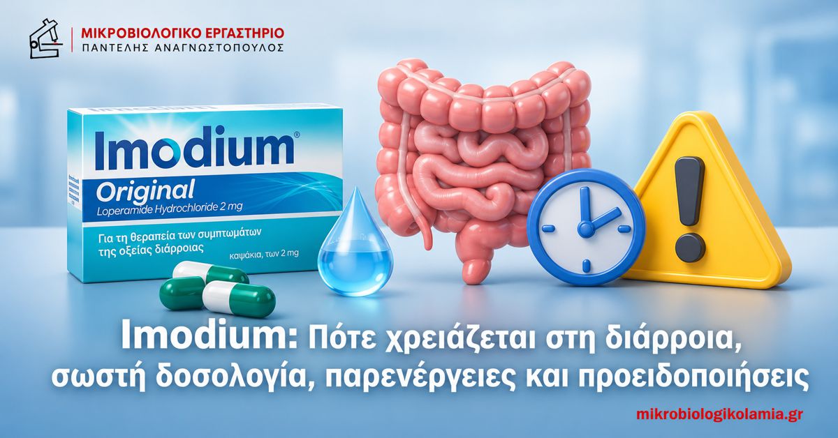 Imodium για Διάρροια: Πότε να το πάρετε, δοσολογία, κίνδυνοι & παρενέργειες 1 Imodium για διάρροια: σωστή δοσολογία, παρενέργειες και προειδοποιήσεις