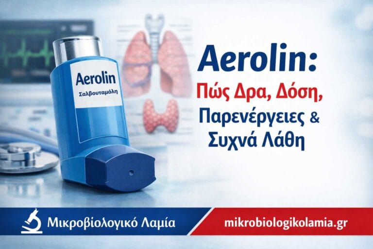 Aerolin: Πώς Δρα, Δόση, Παρενέργειες & Συχνά Λάθη