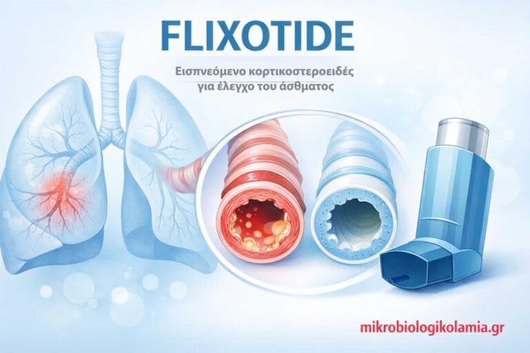 Flixotide (Φλουτικαζόνη): Δοσολογία, Παρενέργειες & Έλεγχος Άσθματος