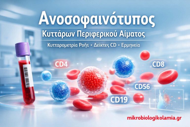 Ανοσοφαινότυπος Κυττάρων Περιφερικού Αίματος: Τι Δείχνει & Πότε Ζητείται | Μικροβιολογικό Λαμία