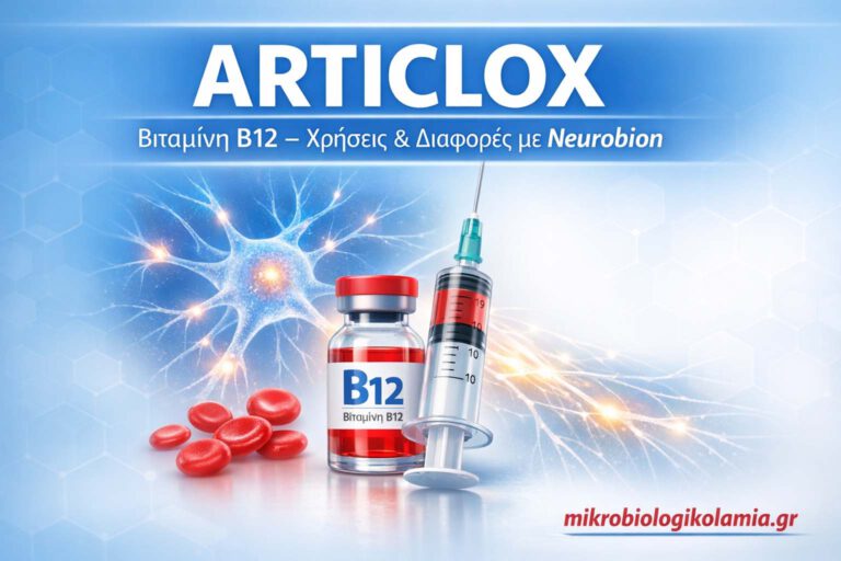 Articlox: Βιταμίνη Β12, Χρήσεις, Παρενέργειες & Neurobion