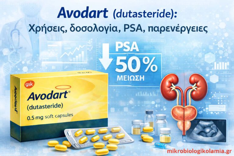 Avodart: Χρήσεις, Δοσολογία, PSA, Παρενέργειες & Προστάτης