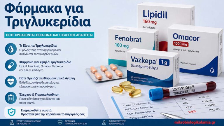 Φάρμακα για Τριγλυκερίδια: Lipidil, Omacor, Vazkepa & Πότε Χρειάζονται