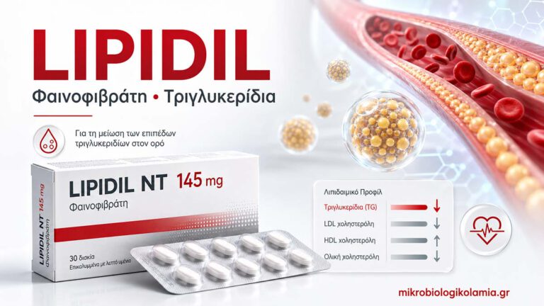 Lipidil NT 145 mg: Τριγλυκερίδια, Δοσολογία, Παρενέργειες
