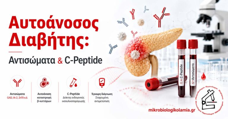 Αυτοάνοσος Διαβήτης: Αντισώματα & C-Peptide