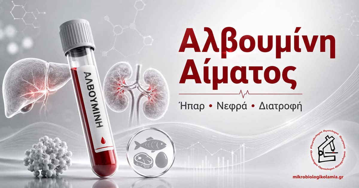 Αλβουμίνη Αίματος: Χαμηλή Τιμή, Ήπαρ, Νεφρά & Διατροφή 1 Αλβουμίνη αίματος, χαμηλή αλβουμίνη, ήπαρ, νεφρά και διατροφή
