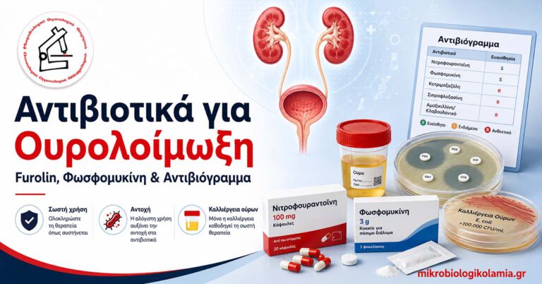 Αντιβιοτικά για ουρολοίμωξη με Furolin, φωσφομυκίνη, καλλιέργεια ούρων και αντιβιόγραμμα