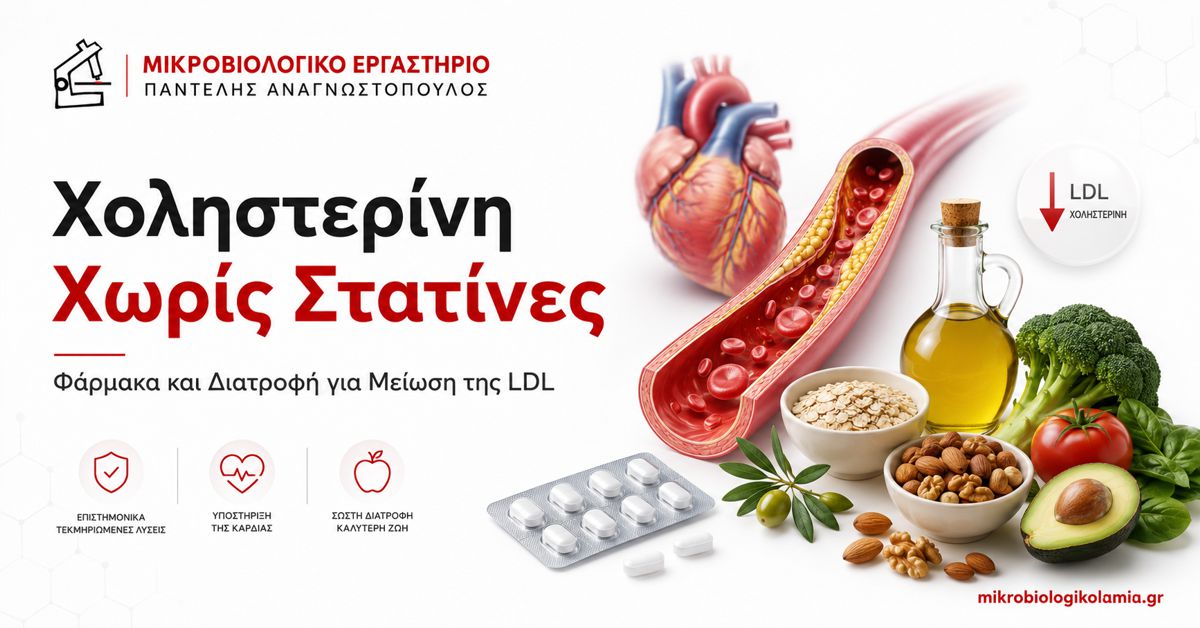 Φάρμακα για Χοληστερίνη Χωρίς Στατίνες: Επιλογές LDL 1 Χοληστερίνη χωρίς στατίνες – φάρμακα και διατροφή για μείωση της LDL