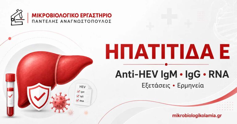 Ηπατίτιδα E Anti-HEV IgM IgG HEV RNA: Ερμηνεία 4 Ηπατίτιδα E Anti-HEV IgM IgG και HEV RNA εξέταση αίματος