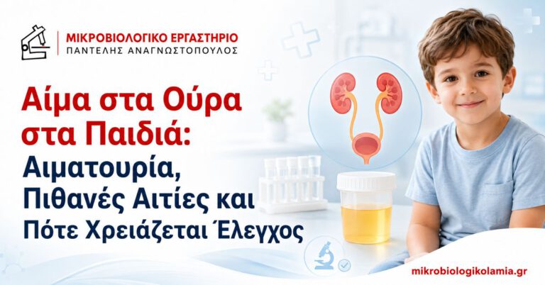Αίμα στα ούρα στα παιδιά – αιματουρία, πιθανές αιτίες και έλεγχος