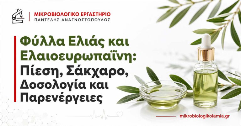 Φύλλα ελιάς και ελαιοευρωπαΐνη για πίεση, σάκχαρο, δοσολογία και παρενέργειες