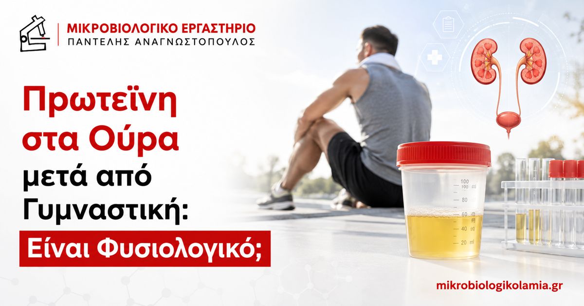 Πρωτεΐνη στα Ούρα μετά από Γυμναστική: Πότε Είναι Φυσιολογική; 1 Πρωτεΐνη στα ούρα μετά από γυμναστική και έλεγχος ούρων