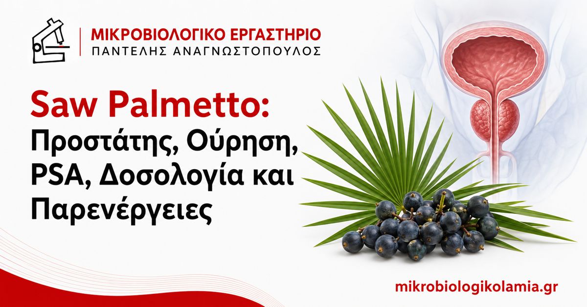 Saw Palmetto για προστάτη, ούρηση και PSA – δοσολογία και παρενέργειες