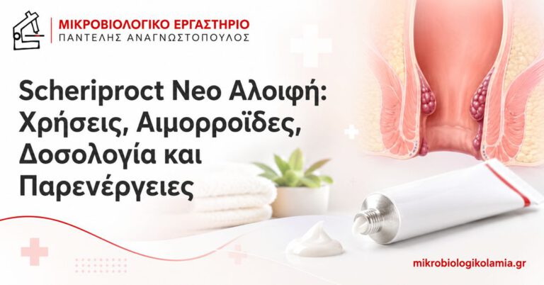 Scheriproct Neo αλοιφή για αιμορροΐδες – χρήσεις, δοσολογία και παρενέργειες