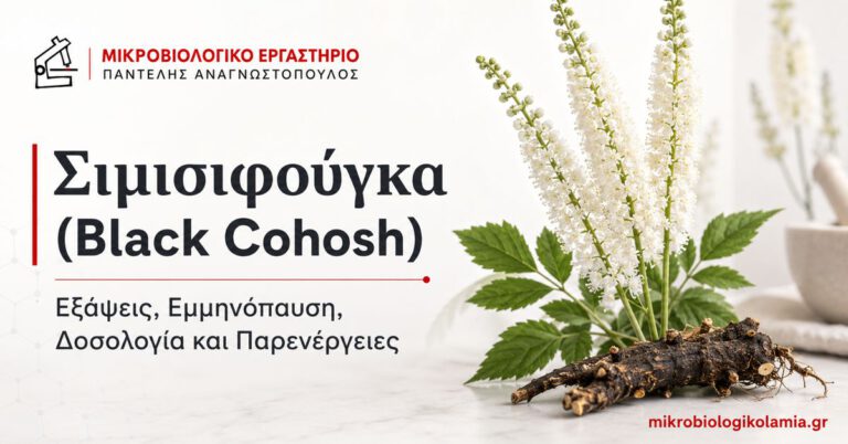 Σιμισιφούγκα: Εξάψεις, Δοσολογία και Παρενέργειες 2 Σιμισιφούγκα Black Cohosh για εξάψεις και συμπτώματα εμμηνόπαυσης