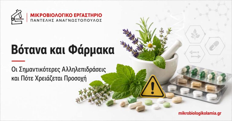 Βότανα και Φάρμακα: Σημαντικές Αλληλεπιδράσεις 1 Βότανα, κάψουλες και δισκία με προειδοποιητικό σύμβολο για αλληλεπιδράσεις βοτάνων και φαρμάκων