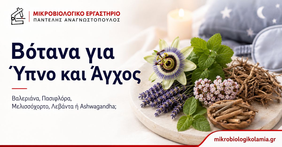 Βότανα για Ύπνο και Άγχος: Βαλεριάνα ή Ashwagandha;