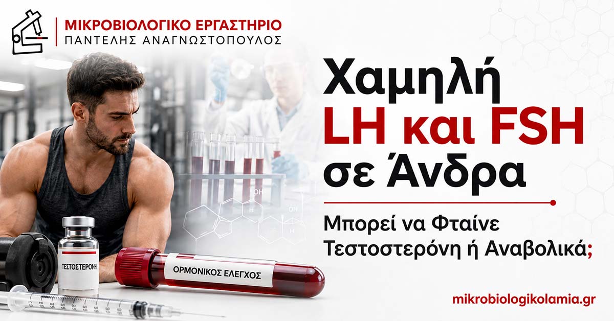 Χαμηλή LH και FSH σε Άνδρα: Τεστοστερόνη και Αναβολικά 1 Χαμηλή LH και FSH σε άνδρα από τεστοστερόνη ή αναβολικά