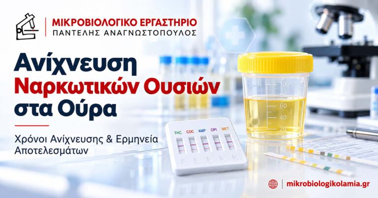 Ανίχνευση ναρκωτικών ουσιών στα ούρα – εργαστηριακή εξέταση και χρόνοι ανίχνευσης